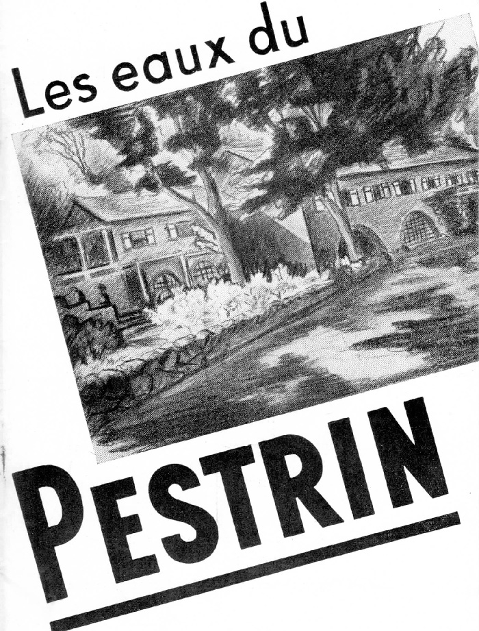 Eau minerale naturelle gazeuse - ventadour - Pestrin